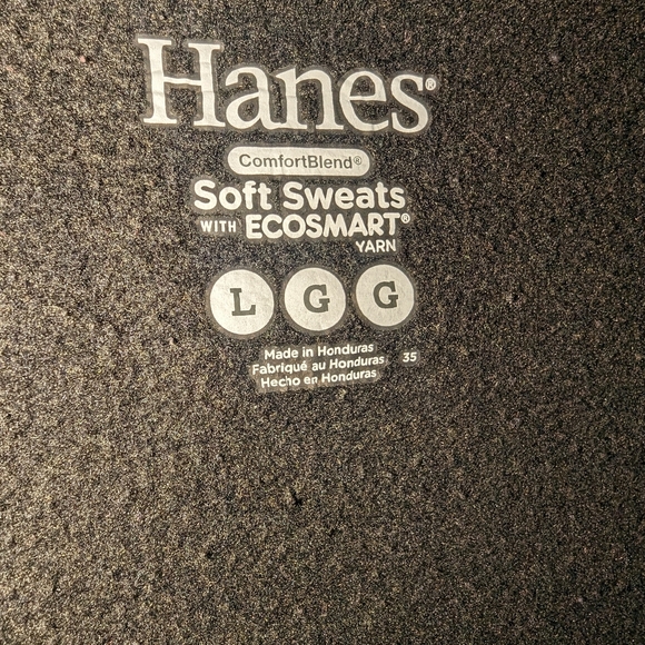 Hanes Women'sFleece Sweatshirt, V-Notch - Picture 3 of 5